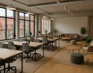 Jämförelse av coworking-priser i Göteborgs stadsdelar: Här får du mest för pengarna